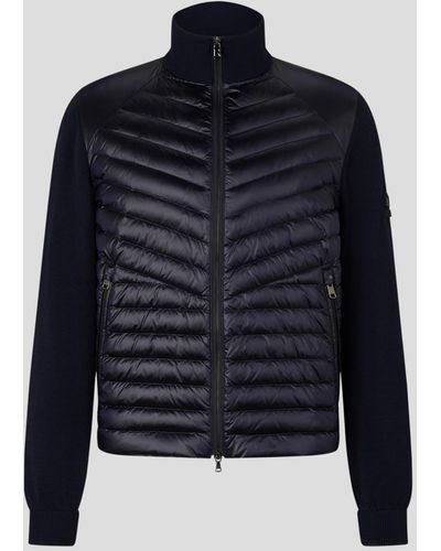 Bogner Alexio Down Knit Jacket - Blue