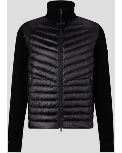 Bogner Alexio Down Knit Jacket - Black