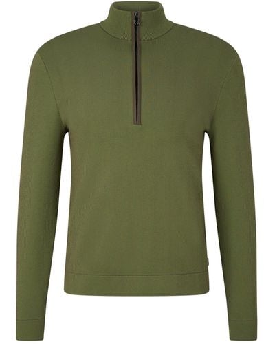 Bogner Lennard Half-zip Pullover - Green