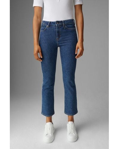 Bogner Julie 7/8 Flared Fit Jeans - Blue