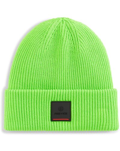 Bogner Fire + Ice Tarek Knitted Hat - Green