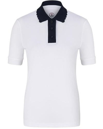 Bogner Carole Functional Polo Shirt - White