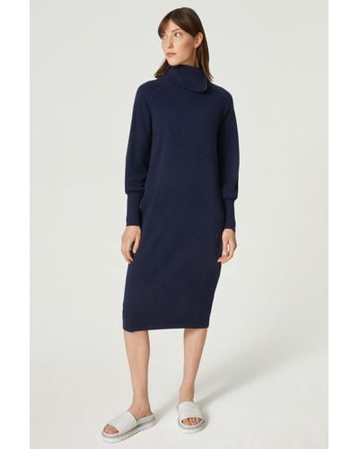 Bogner Colleen Knitted Dress - Blue