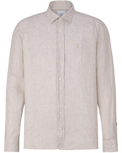 Bogner Timi Linen Shirt - Grey