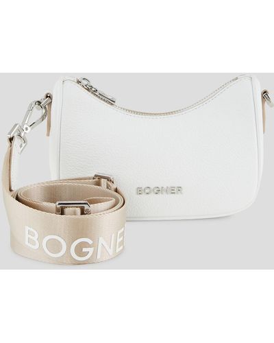 Bogner Pontresina Lora Shoulder Bag - White