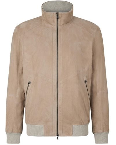 Bogner Mauro Leather Jacket - Natural