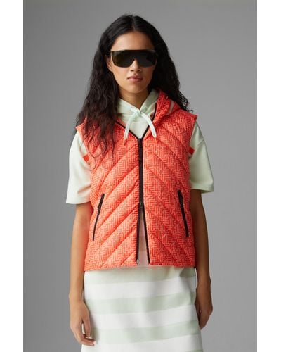 Bogner Fire + Ice Keana Quilted Gilet - Red