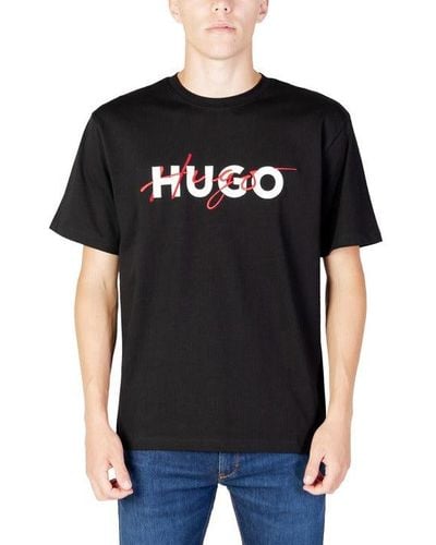 Hugo - Man - Black - T-shirt