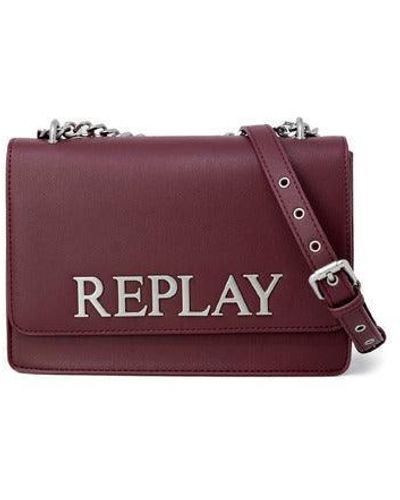 Replay women's suede handbag, black (Black 098), one size: Amazon.co.uk:  Fashion