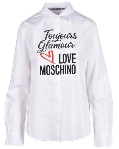 Love Moschino Tops for Women | Online Sale up to 85% off | Lyst