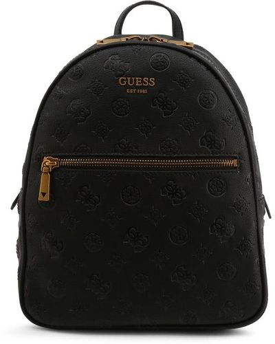 Black Guess Backpacks for Women | Lyst