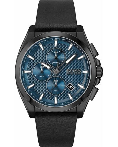 Hugo Boss BOSS Zwarte Pasjeshouder 50485622-001 - Men's accessories -  Accessories