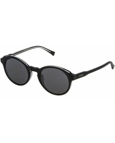 Sting Unisex Sunglasses Sst13150099k - Black