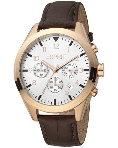 Esprit Men's Watch Es1g339l0045 - Metallic
