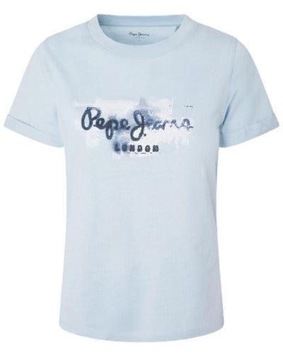 Pepe Jeans Damen Rosalind T-Shirt – Kurzarm, Vielseitig Kombinierbar