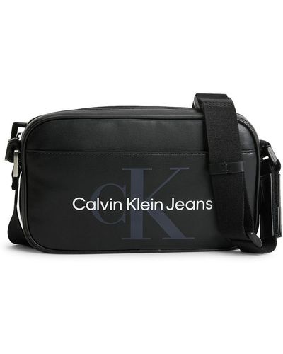 Calvin Klein Logo Print Crossbody Bag In Fiery Oran At Nordstrom Rack for  Men
