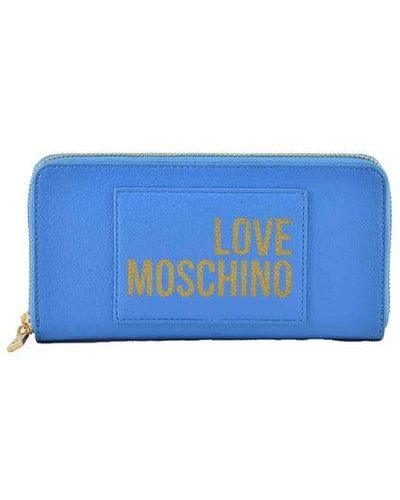 Blue Love Moschino Wallets and cardholders for Women | Lyst