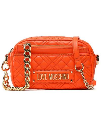 Orange Love Moschino Shoulder bags for Women | Lyst