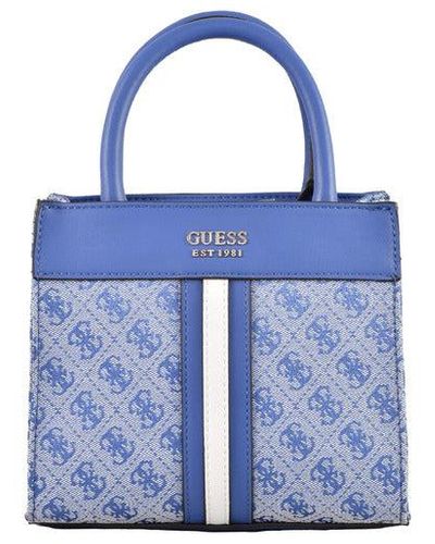 Blue Guess Bags for Women | Lyst