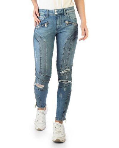 Tommy Hilfiger Como Mid Rise Skinny TH Flex Jeans Navy, Woman's Clothing