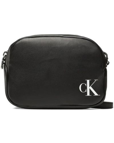 Calvin Klein Kasie Crossbody Top Handle Bag in Black