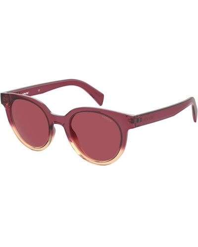 Levi's Unisex Sunglasses Lv-1009-s-8cq-4s - Red