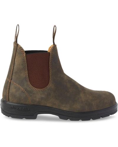 Blundstone Classic-585 Ankle Boots - Brown