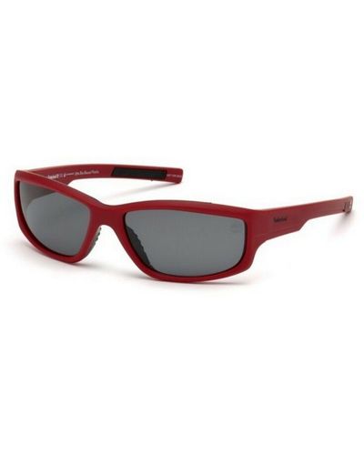 Timberland Unisex Sunglasses Tb9154-6267d Red (62 Mm) (ø 62 Mm)