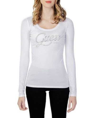 Guess Women T-shirt in Black | Lyst