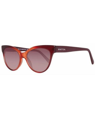 Benetton Unisex Sunglasses Be998s04 - Purple