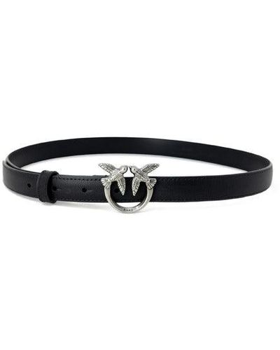 Pinko Women's Leather Belt Black