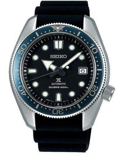Seiko Men's Watch Prospex Divers Automatic Black (ø 44 Mm)