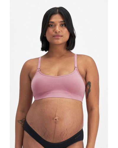 Bonds Maternity Wirefree Crop - Red