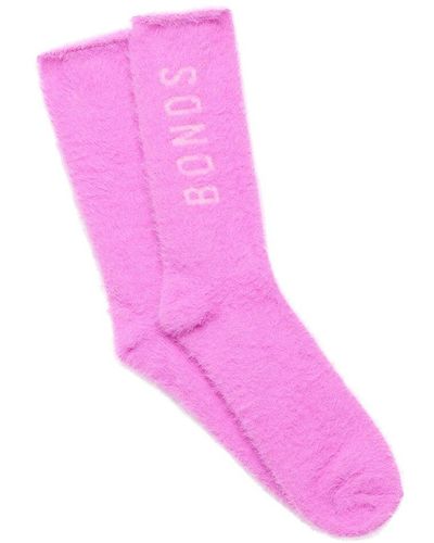 Bonds Home Super Comfy Crew Socks 1 Pack - Pink