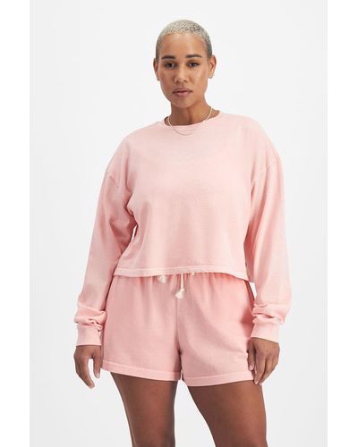 Bonds Icons Long Sleeve Top - Pink