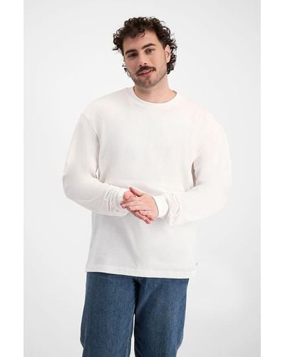 Bonds Icons Long Sleeve Top - White