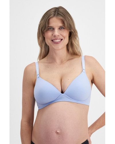 Bonds Originals Maternity Wirefree Contour Bra - Blue