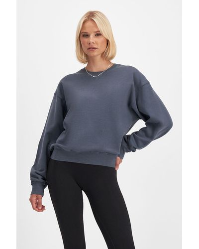 Bonds Sweats Cotton Fleece Pullover - Blue