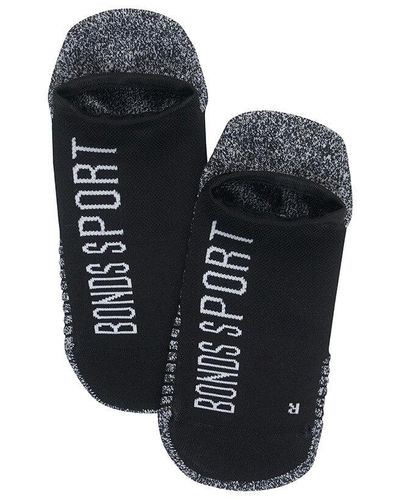 Bonds Sport Tech No Show Socks 2 Pack - Black