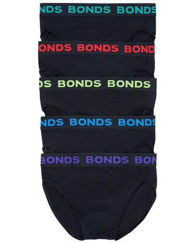Bonds 5 Pack Hipster Brief - White