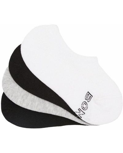 Bonds Logo Light Trainer Socks 4 Pack - White