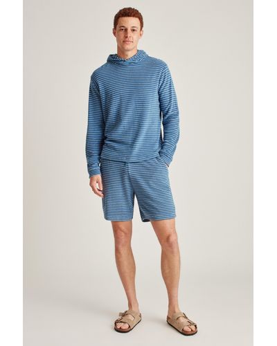 Bonobos Lightweight French Terry Hoodie - Blue