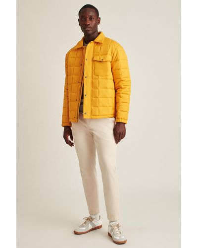 Bonobos The Quilted Jacket - Yellow