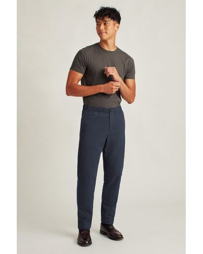 Bonobos Flannel Lined Drawstring Chinos - Blue