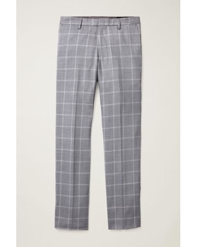 Bonobos Jetsetter Stretch Wool Suit Pant Extended Sizes - Gray