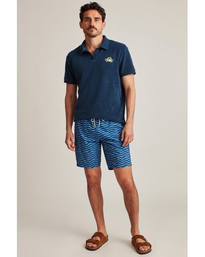 Bonobos Riviera Recycled Swim Trunks - Blue