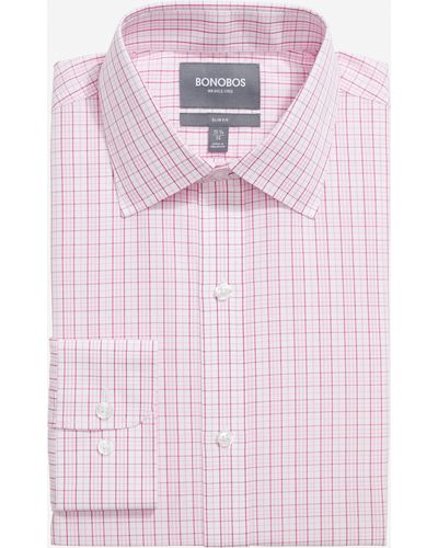 Bonobos Daily Grind Wrinkle Free Dress Shirt Extended Sizes - Multicolor