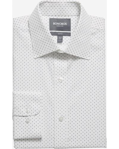 Bonobos Daily Grind Wrinkle Free Dress Shirt Extended Sizes - Multicolor