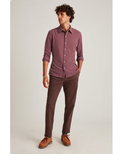 Bonobos The Jersey Everyday Shirt - Red