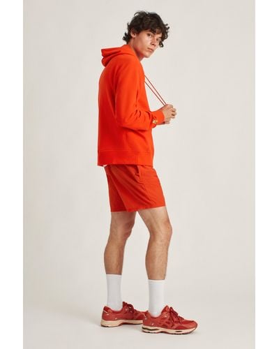 Bonobos French Terry Pullover Hoodie - Red